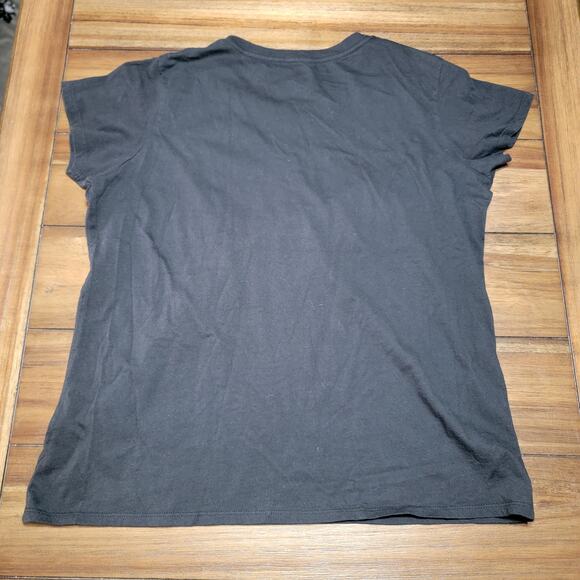 Celebrate Halloween Junior Black Tee "Wicked" Web - Size Junior 3X (22w / 24w) - Picture 3 of 4